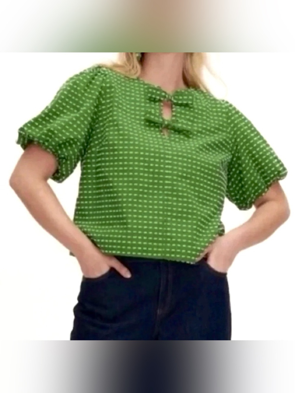 Kate Spade for Target green top